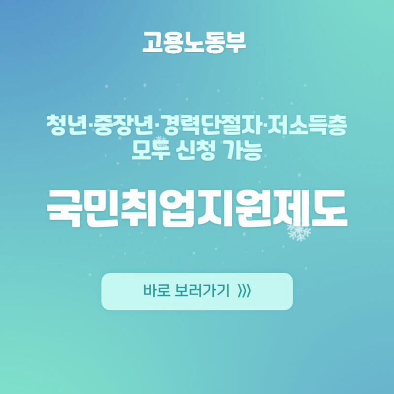 국민취업지원제도