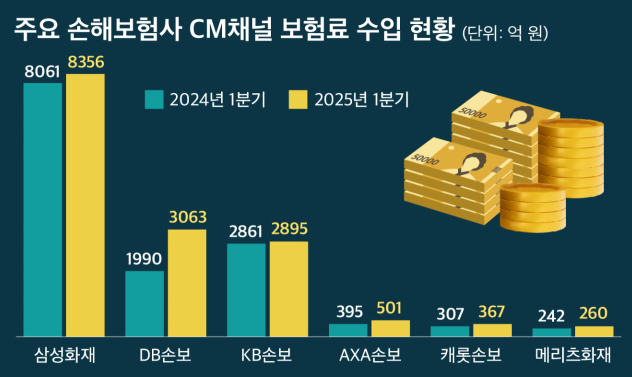 자동차 보험 비교 그래프