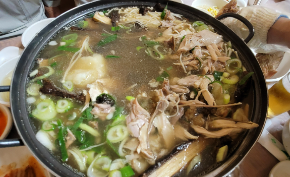 능이버섯 백숙