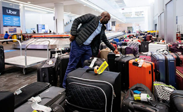 공항에서 수하물 분실