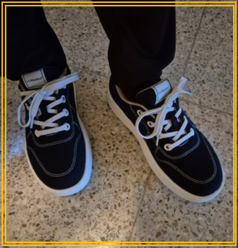 발 편한 운동화 착용샷