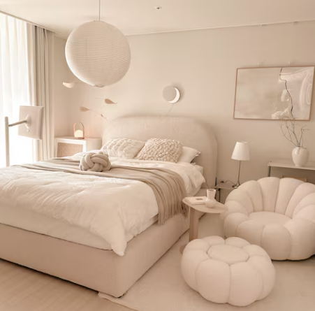 베이지 파스텔톤 인테리어