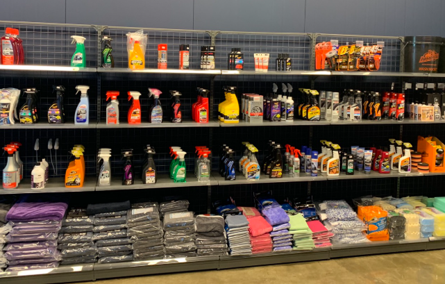 셀프세차장 용품 판매