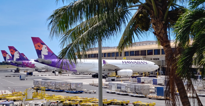 하와이 공항