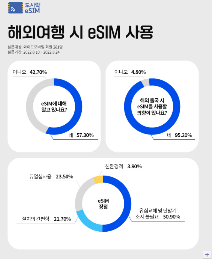 휴대폰 로밍 esim