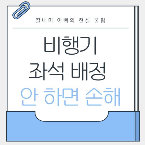 비행기 좌석 배정