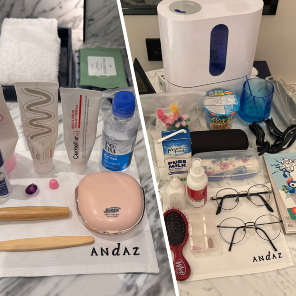 안다즈 호텔 룸 클리닝