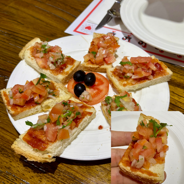 세나도광장 맛집 galo 첫번째음식