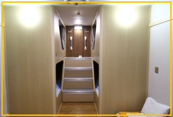 오사카 팬스타 크루즈 여행 - 인사이드 객실