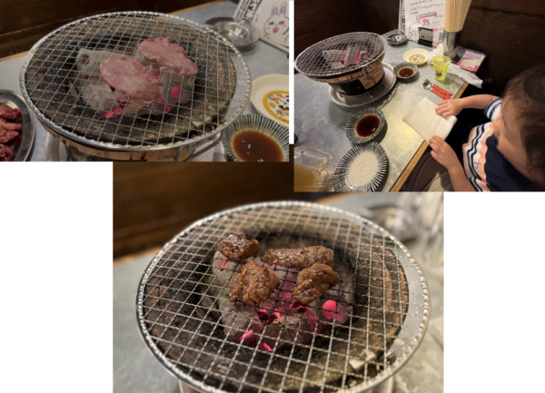아이와 오사카 여행-혼마치역 근처 야키니쿠집