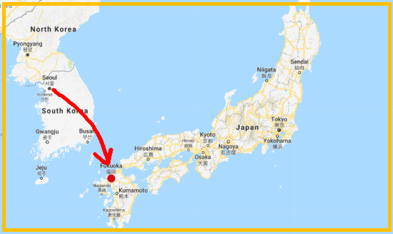 후쿠오카 지도