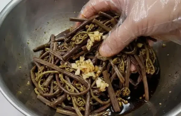 고사리 양념